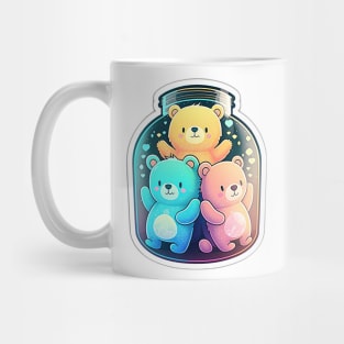 Cuddly Bears in a Honey Pot Mug